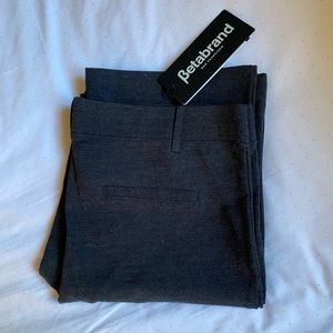 Betabrand dress pant yoga pants - gray - L Petite